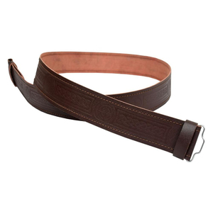 Cinturón de Kilt Tradicional Escocés Personalizado en Color y Tamaño para Hombre, de la Mejor Calidad 2026, Diseño Personalizado en Cuero y Metal - Product Image 1