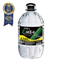 Eau minérale alcaline au charbon de bois Vedan de Taïwan, bouteille en plastique 6200ML