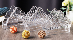 Deluxe <b>Tissue</b> Stand Decorative <b>Paper</b> Holder Elegant Table Rack Premium Napkin Stand Resin Display Rack Luxury <b>Tissue</b> Stand - Product Image 4