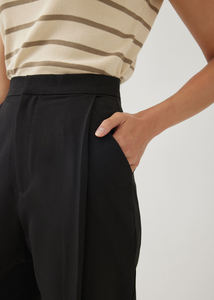 Pantalon décontracté pour femme, taille mi-haute, en tissu doux de laine et de coton, de haute qualité, séchage rapide et respirant pour un usage quotidien - Product Image 5