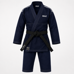 MIAZ Taekwondo Uniform <b>White</b> Cotton Adult Unisex Regular Fit Durable Lightweight Breathable Martial Arts Wear Kit Wholesale Rate - Product Image 6