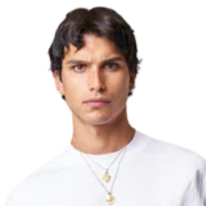 Camiseta Oversize de Algodón para Hombre con Logo Minimalista en el Pecho, Estilo Urbano, Manga Corta, Top Casual de Moda - Product Image 3