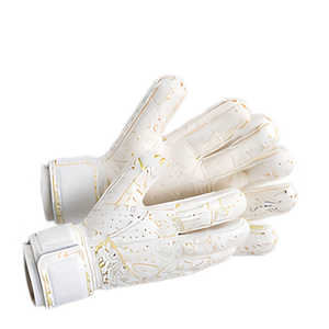 ถุงมือผู้รักษาประตูแบบปรับได้พร้อมสายรัดข้อมือแบบตะขอเกี่ยวสีแดงสด  สำหรับฟุตบอล  ขายส่งจำนวนมาก  รับผลิตตามแบบ (OEM)  ทนทาน - Product Image 3