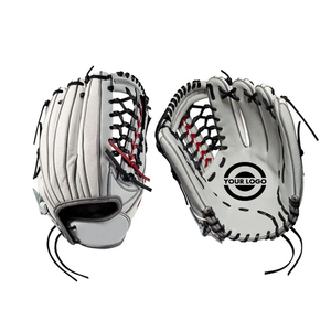 Gants de baseball professionnels en cuir véritable, dernière conception, taille ajustable, pour l'extérieur - Product Image 5