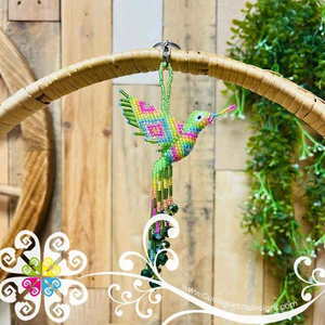 <b>Customized</b> BananaCharryStrawberriesSunOwlWine Beaded Embroidery <b>Keychain</b> for Bags - Product Image 5