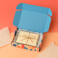 Emballages pliables en carton ondulé imprimés recto-verso personnalisés pour crème pour les yeux, vernis à ongles, huile cosmétique, emballages recyclés
