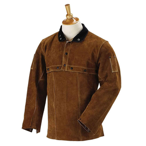 Top Quality <b>Cheap</b> Price Leather Welding <b>Jacket</b> for Men Custom Made Best Quality Solid Material Leather <b>Jacket</b> - Product Image 2