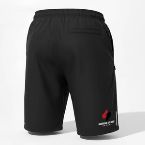 Pantalones Cortos Deportivos de Algodón de Alta Calidad para Hombre, Transpirables, con Cintura Elástica, Casuales, para Gimnasio, Logotipo Personalizado, Suministro al por Mayor - Product Image 3