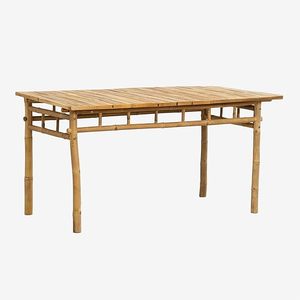 Wholesale Bamboo Dining <b>Table</b> Natural Rectangular Indoor Outdoor Furniture for Garden Patio Restaurant OEM ODM Made in Vietnam - Product Image 2