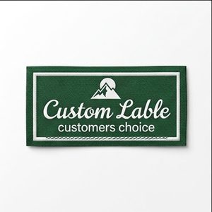 Etiqueta Tejida Personalizada de Alta Gama para Cuello de Camisa con Logotipo, Accesorio de Ropa, Etiqueta Principal con Etiquetas para el Cuello - Product Image 6