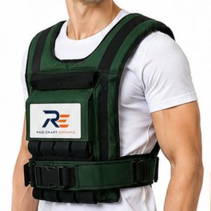 Chaleco con peso ajustable diseñado con acolchado cómodo, construcción duradera y cierre seguro para entrenamiento activo. - Product Image 5