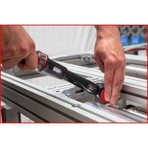 KS TOOLS-516,1490 3/8 ''ERGOTORQUE®Llave dinamométrica de precisión con cabeza de trinquete de seta rotativa LLAVES DE TORQUE MECÁNICO - Product Image 3