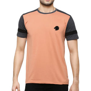 T-shirts amples imprimés 100 % coton longue durée pour hommes, coutures de qualité supérieure, vêtements décontractés, fabricant - Product Image 1