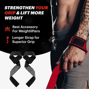 สายรัดข้อมือ Rhino Fitness ไนลอนสีดำ แบบติดตีนตุ๊กแก สำหรับเล่นกีฬากลางแจ้ง ใช้ได้กับผู้ใหญ่ทุกคน เหมาะสำหรับยกน้ำหนัก ออกกำลังกายในยิม - Product Image 3