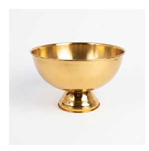 Golden Design Metal Serving Bowl Oriental Design Handmade Decorative Dish for Food Serving Home Use Dinnerware Bowl - Product Image 5