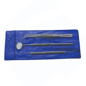 Sonde professionnelle en acier inoxydable, instrument de diagnostic manuel, poignée ergonomique pour kit d'examen dentaire oral, explorateur - Product Image 5