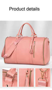 Sac de sport et de voyage unisexe en tissu Oxford imperméable, léger, grande capacité, extensible, tendance, avec fermeture éclair - Product Image 4