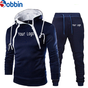 Conjunto Deportivo de Invierno para Hombre, Estilo Nuevo, Personalizado, de Alta Calidad, 100% Algodón, Cómodo, Transpirable, con Sudadera con Doble Cremallera - Product Image 1