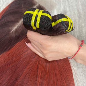 Venta al por mayor 100% Extensiones de cabello humano virgen en bruto vietnamita Super doble dibujado hueso recto peluca con para Ombre Cajun tejido - Product Image 6