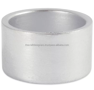 Simple Shape Wholesale Napkin <b>Rings</b> Food Grade Quality Silver Finished Elegant Napkin Holders Hot Sale Prices - Product Image 6