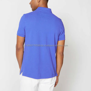 Qualité supérieure 2024 personnalisé hommes vêtements vêtements d'extérieur couleur unie confortable bonne vente nouveaux polos - Product Image 6