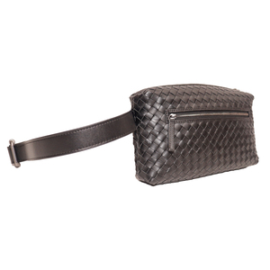Bolso de Cintura de Cuero Tejido a Mano de Lujo Unisex |   Bolso cruzado premium para el pecho |   Riñonera de Diseño Personalizado, Venta al Por Mayor, Pedidos al Por Mayor - Product Image 3