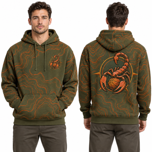 <b>Applique</b> Hoodies Custom Tackle Twill <b>Letter</b> Cotton Fleece Team Pullover OEM Wholesale Soft Touch Streetwear Teamwear Casual Wear - Product Image 5