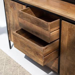 Aparador Industrial Vandana Pebble Stellar con 3 Cajones y 2 Puertas para Almacenamiento y Decoración Moderna del Hogar - Product Image 5