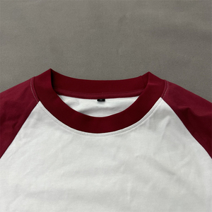 T-shirt décontracté ample à col en V pour homme, 100 % coton tricoté, écologique, 180 g, anti-plis, respirant, manches courtes, idéal pour l'été - Product Image 2