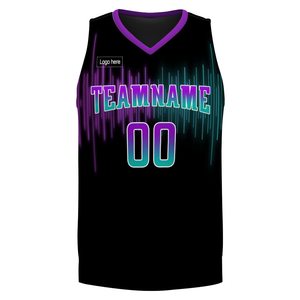 Men's Breathable Reversible Summer Basketball Jersey Plus Size Quick Dry Anti-Bacterial Sportswear BSCI Wholesale Sublimated - Product Image 2