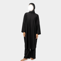 Burkinis islamiques pour femmes, grande taille, séchage rapide, respirants, avec logo frontal, les plus vendus