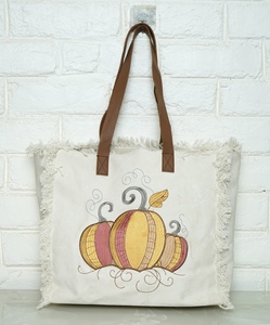 2026 Custom Bohemian Trending Women's <b>Small</b> Cotton Handle Messenger Tote Bag Machine Embroidered Design Light <b>Weight</b> Open Lady - Product Image 1