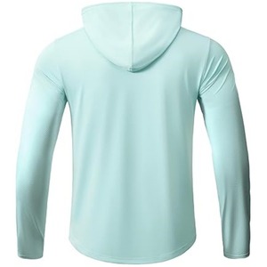 Custom Heat-Transfer Anti-UV Fishing Jersey Protection Tournament Breathable Long Sleeve Men Hunting Hoodie <b>Hiking</b> Beach <b>Shirt</b> - Product Image 3
