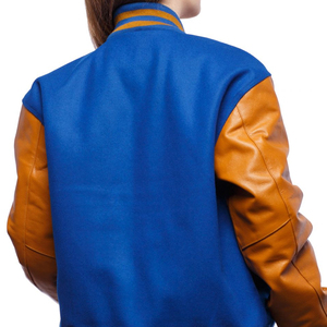 Veste universitaire pour femme fabriquée sur mesure au Pakistan, prix de gros, logo personnalisé, grandes tailles, veste universitaire Letterman pas chère - Product Image 5