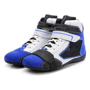 Precio al por Mayor, Nuevo Modelo, Zapatos de Motocicleta de Cuero Impermeables para Adultos, Calzado para Carreras de Autos - Product Image 1