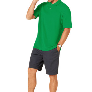 เสื้อโปโลสีเขียวพรีเมียม - เสื้อยืดแขนสั้นผ้าฝ้ายเนื้อนุ่มสไตล์สตรีทแวร์สำหรับกอล์ฟ - โรงงานเซียลคอต ผู้ผลิตเสื้อผ้าสั่งทำโดยตรงจากโรงงาน - Product Image 3