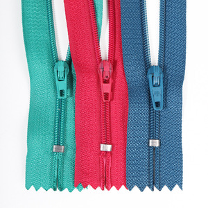 Colorful Nylon Zipper Closed End Invisible Zipper Case Bag Pants <b>Chain</b> <b>Jeans</b> Open Crotch Pocket Zippe - Product Image 2