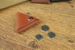 Venta al por mayor de moda de cuero de vaca genuino señoras mujeres monedero corto tarjetero monedero Cartera de cuero - Product Image 3