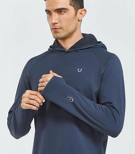 Sweat-shirts à capuche unisexe personnalisés coupe classique 450 GSM, 100% coton, streetwear hiver décontracté, teint uni, vente en gros - Product Image 3