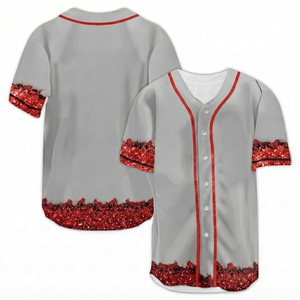 Premium sports jersey Custom <b>Baseball</b> Jersey Breathable Mesh Fabric Button Closure 100% Polyester Custom Team Name logo design - Product Image 1