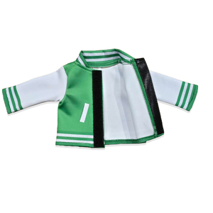 Chaqueta Varsity para Muñecas al por Mayor, Chaqueta de Béisbol de Alta Calidad para Muñecas, Nuevo Diseño, 100% Poliéster, Sudadera Larga, Delgada y Gruesa - Product Image 2