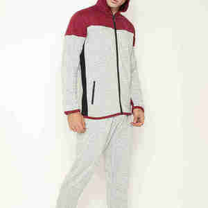 Ensembles de survêtements personnalisés pour hommes en molleton deux pièces, pull à manches longues, entraînement, jogging, survêtement pour hommes - Product Image 2