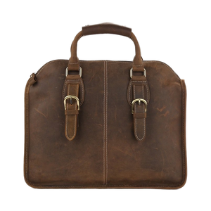 Bolsos de cuero para ordenador portátil con logotipo personalizado al por mayor, maletines de hombro disponibles a precio de mercado al por mayor - Product Image 1