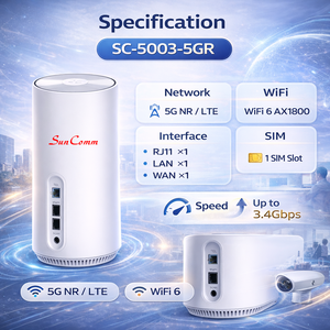 SC-5003-5GR SunComm 5g <b>Router</b> with Sim Card Slot Cpe <b>Router</b> Openwrt Wifi <b>Modem</b> - Product Image 2