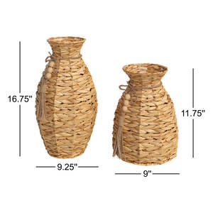 Organizador de almacenamiento decorativo de algas marinas naturales cesta de decoración tejida para el hogar - Product Image 5