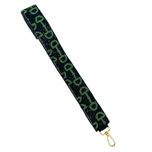 Correa para bolso con patrón de animales bordado con cuentas, hecha a mano con cuentas de semillas y flores - Product Image 3