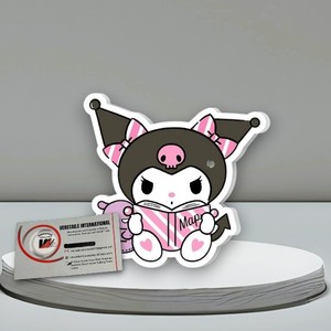 Plaque d'extension de cils magnétique en acrylique de haute qualité, motif papillon, cercle, diamant, cœur Kuromi, Hello Kitty - Product Image 4