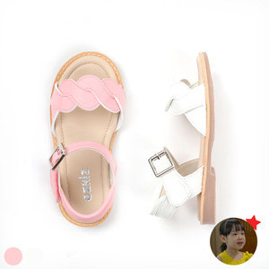 Sandalias Planas Premium OZKIZ para Niñas, Diseño Transpirable con Punta Abierta, para Niñas de 2 a 7 Años, Moda Infantil al por Mayor para el Verano - Product Image 1