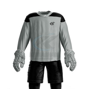 Uniforme de Hockey sobre Hielo de Diseño Personalizado a Precio Económico, con el Último Diseño en Material de Poliéster Transpirable y de Alta Calidad - Product Image 5