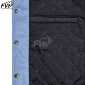 Chaquetas de Hombre Estilo Versity Moderno y Único, Tallas Grandes, Chaqueta de Alta Calidad para Hombre, Cómoda, con Cuello en V, Chaquetas Versity para Hombre - Product Image 5